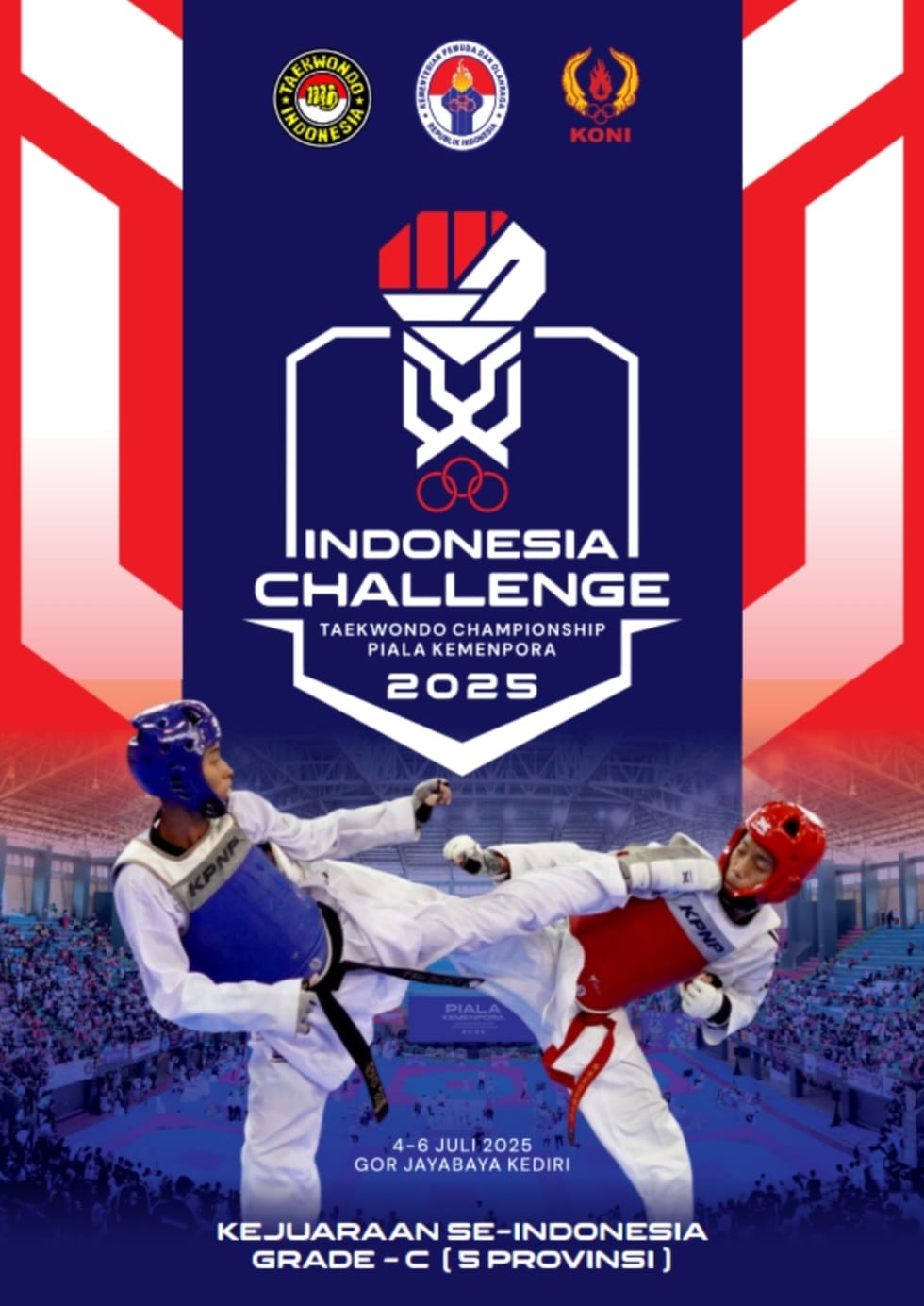 Ajang Pertarungan Prestasi Taekwondo di Tanah Air Taekwondo Indonesia Dojang R3N